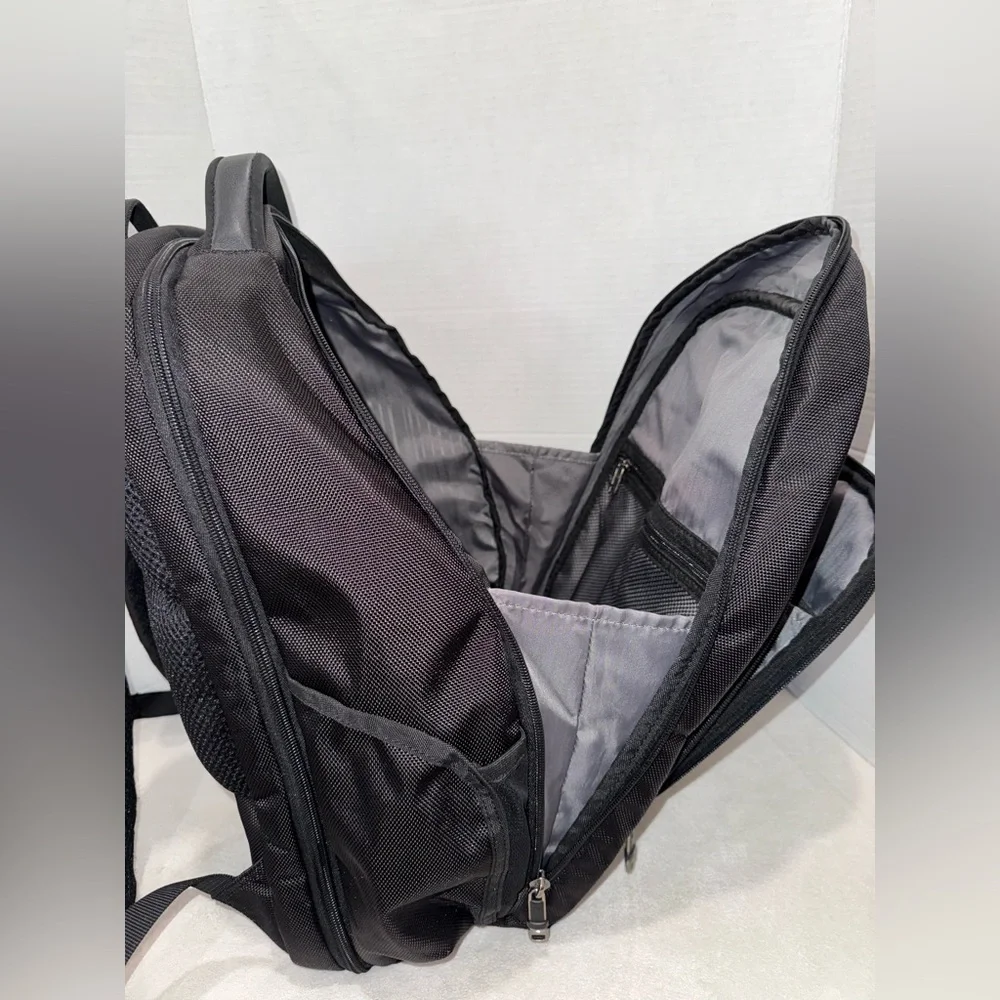 Samsonite Ballistic Check-Point Travel Friendly Laptop Black Backpack-Unisex